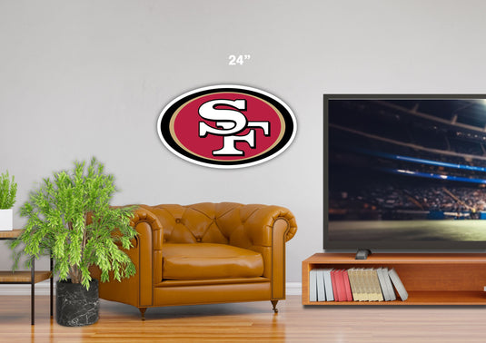 Fan Creations 24" NFL San Francisco 49ers Logo Cutout
