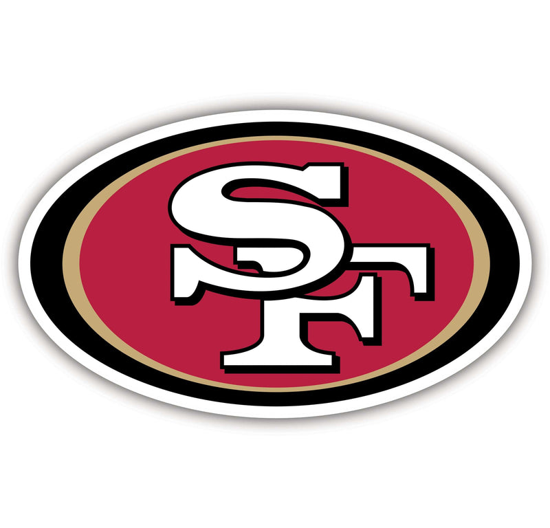 Load image into Gallery viewer, Fan Creations 24&quot; NFL San Francisco 49ers Logo Cutout
