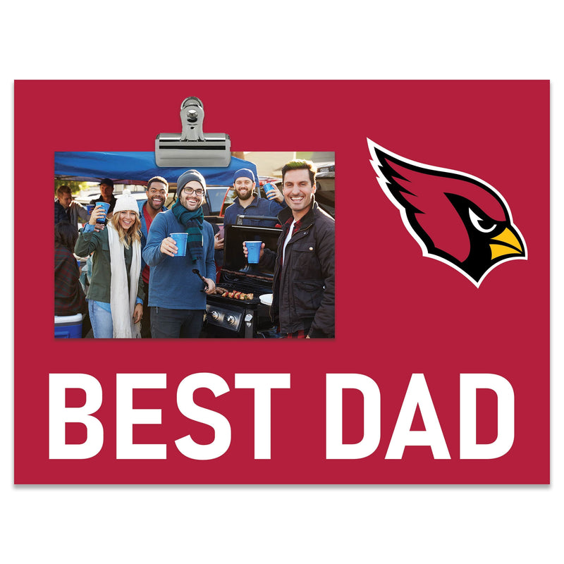 Load image into Gallery viewer, Fan Creations Best Dad NFL Arizona Cardinals Clip Frame
