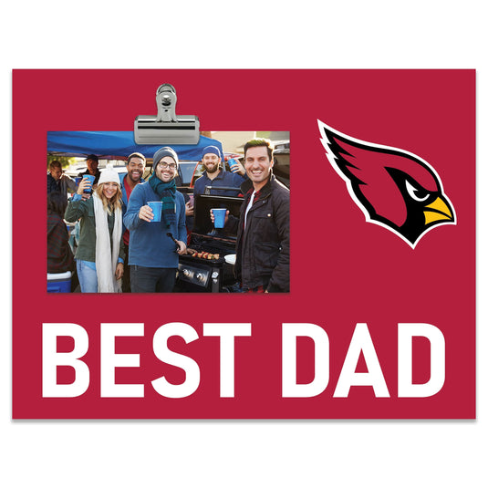 Fan Creations Best Dad NFL Arizona Cardinals Clip Frame