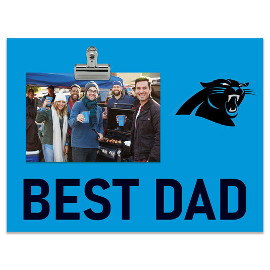Fan Creations Best Dad NFL Carolina Panthers Clip Frame