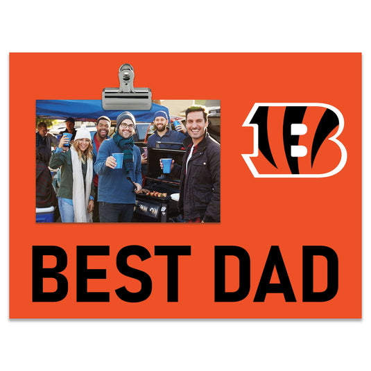 Fan Creations Best Dad NFL Cincinnati Bengals Clip Frame