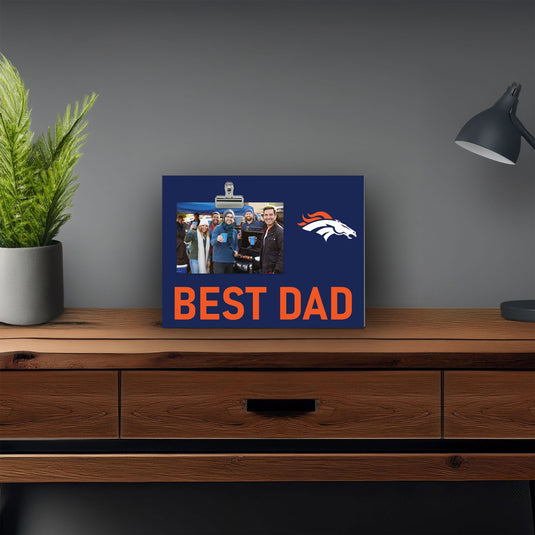 Fan Creations Best Dad NFL Denver Broncos Clip Frame