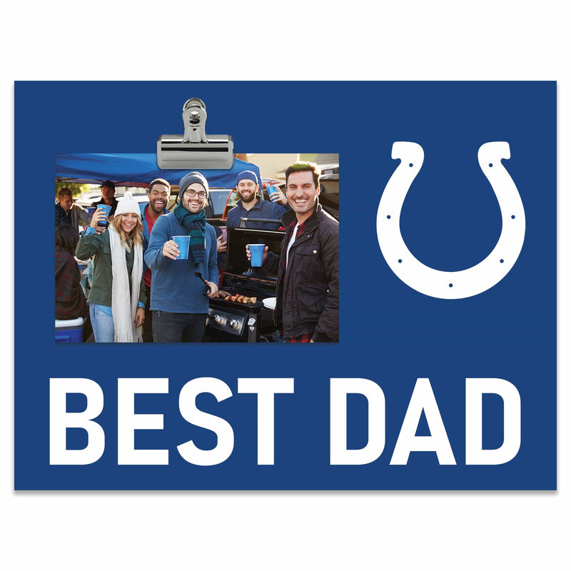 Load image into Gallery viewer, Fan Creations Best Dad NFL Indianapolis Colts Clip Frame
