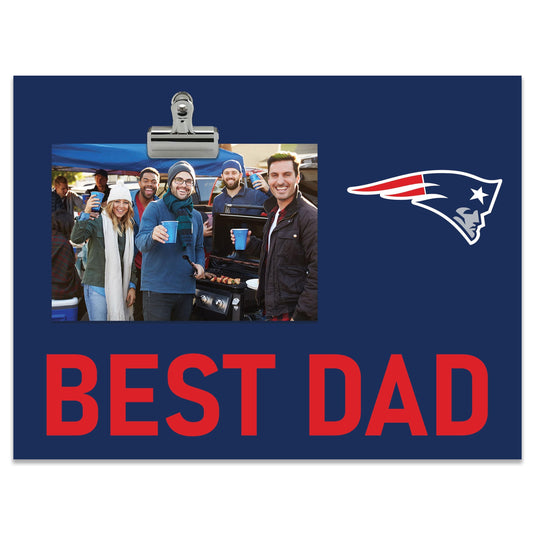 Fan Creations Best Dad NFL New England Patriots Clip Frame