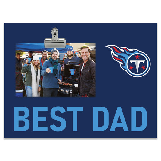 Fan Creations Best Dad NFL Tennessee Titans Clip Frame