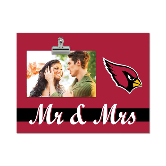 Fan Creations Brightline Mr. and Mrs. NFL Arizona Cardinals Clip Frame