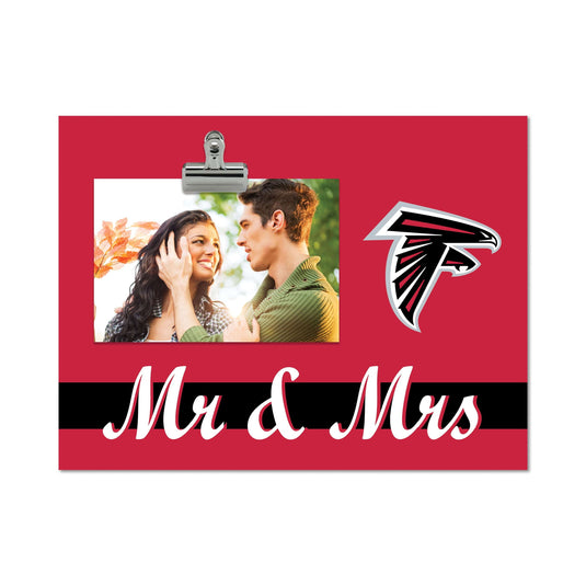 Fan Creations Brightline Mr. and Mrs. NFL Atlanta Falcons Clip Frame