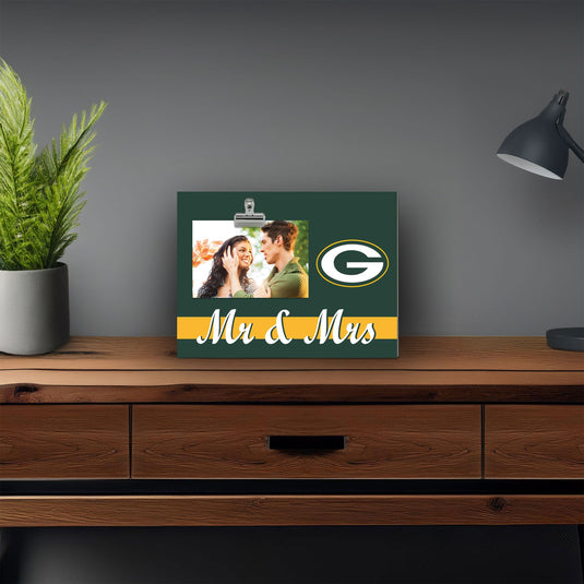 Fan Creations Brightline Mr. and Mrs. NFL Green Bay Packers Clip Frame
