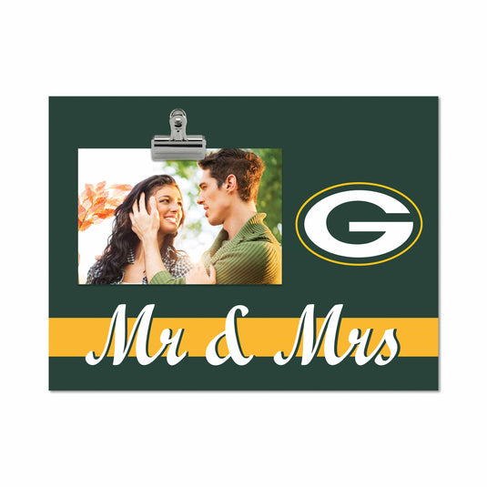 Fan Creations Brightline Mr. and Mrs. NFL Green Bay Packers Clip Frame