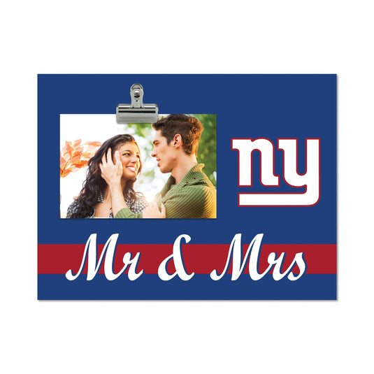 Fan Creations Brightline Mr. and Mrs. NFL New York Giants Clip Frame