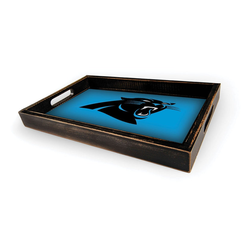 Load image into Gallery viewer, Fan Creations Brightline NFL Carolina Panthers Logo Serving Tray
