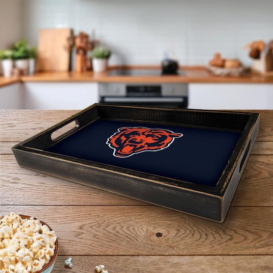 Fan Creations Brightline NFL Chicago Bears Logo Serving Tray