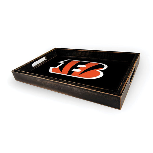 Fan Creations Brightline NFL Cincinnati Bengals Logo Serving Tray