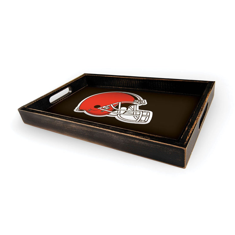 Load image into Gallery viewer, Fan Creations Brightline NFL Cleveland Browns Logo Serving Tray
