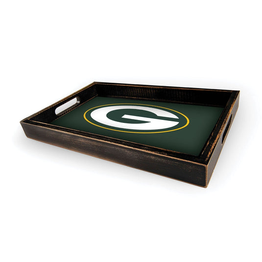 Fan Creations Brightline NFL Green Bay Packers Logo Serving Tray