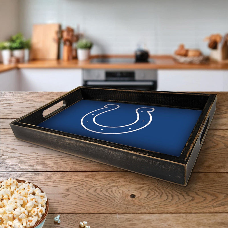 Load image into Gallery viewer, Fan Creations Brightline NFL Indianapolis Colts Logo Serving Tray
