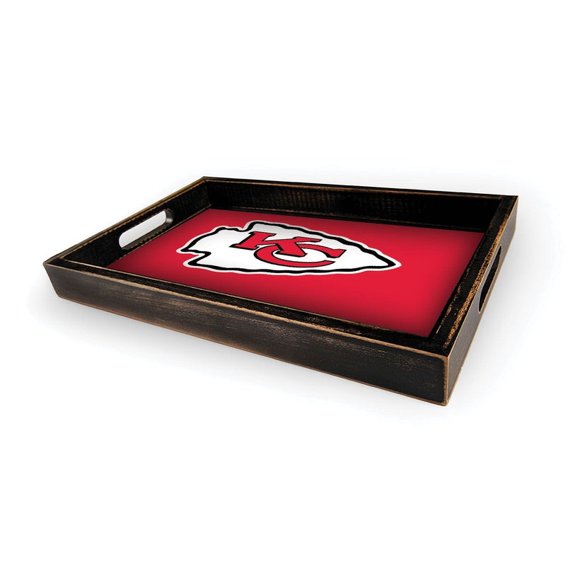 Load image into Gallery viewer, Fan Creations Brightline NFL Kansas City Chiefs Logo Serving Tray
