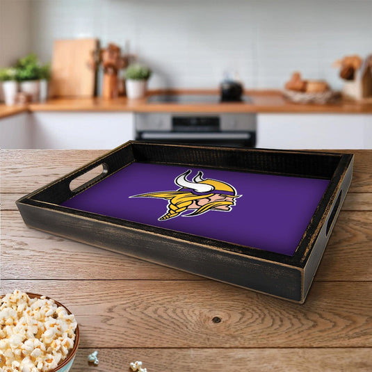 Fan Creations Brightline NFL Minnesota Vikings Logo Serving Tray