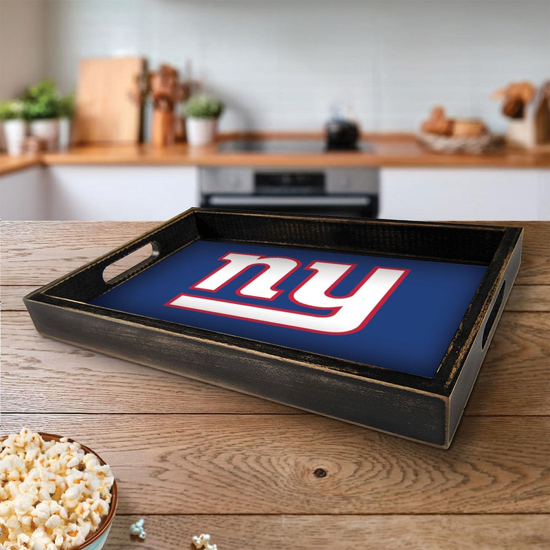 Load image into Gallery viewer, Fan Creations Brightline NFL New York Giants Logo Serving Tray

