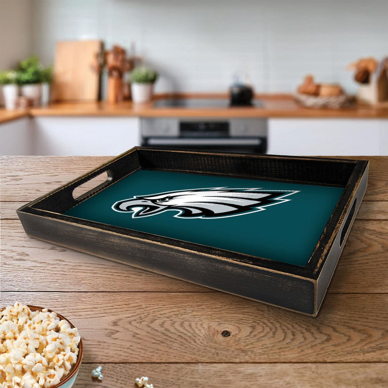 Load image into Gallery viewer, Fan Creations Brightline NFL Philadelphia Eagles Logo Serving Tray
