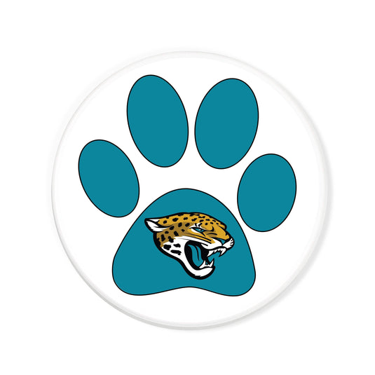 Fan Creations NFL - Jacksonville Jaguars 4 in Round Dog Paw Coaster