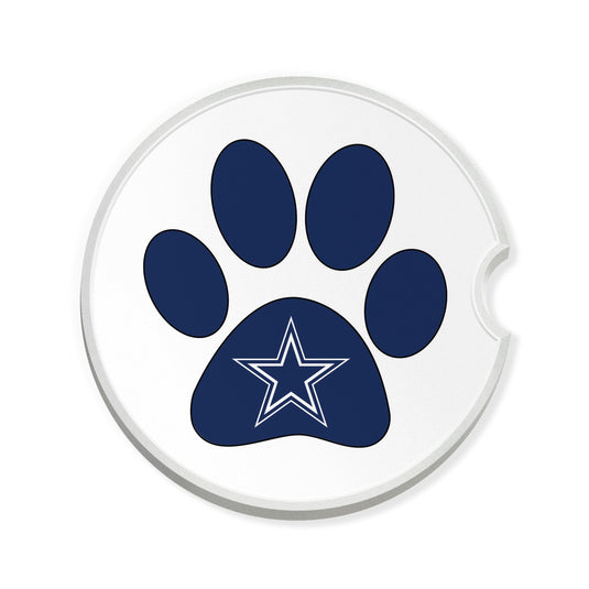 Fan Creations NFL Dallas Cowboys -Themed Ceramic Car Coaster – 2.5