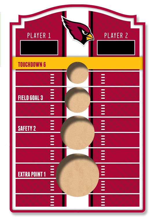 Fan Creations Brightline NFL Arizona Cardinals Wall Bean Bag Toss