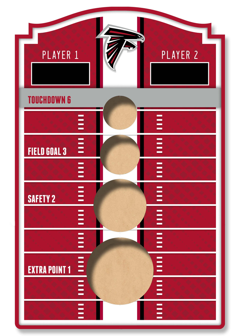 Load image into Gallery viewer, Fan Creations Brightline NFL Atlanta Falcons Wall Bean Bag Toss
