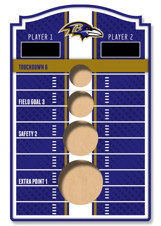 Fan Creations Brightline NFL Baltimore Ravens Wall Bean Bag Toss