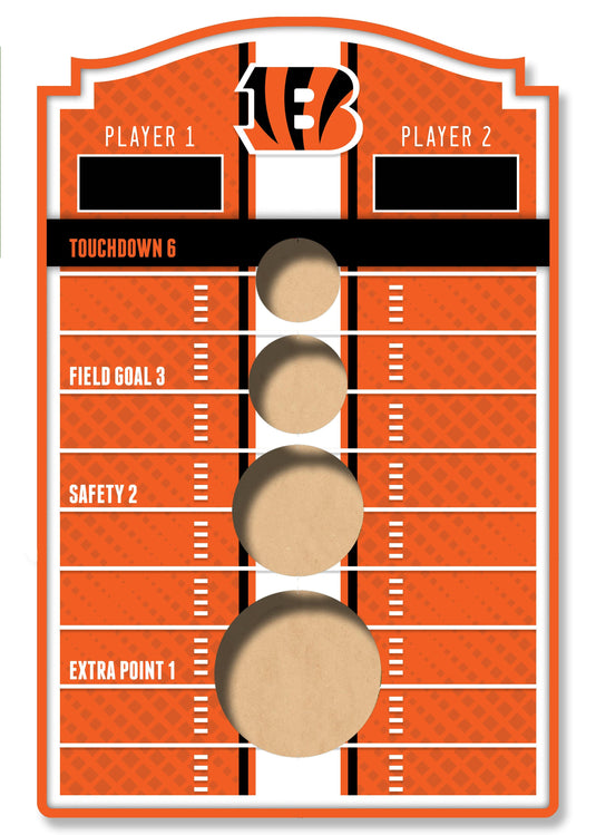 Fan Creations Brightline NFL Cincinnati Bengals Wall Bean Bag Toss