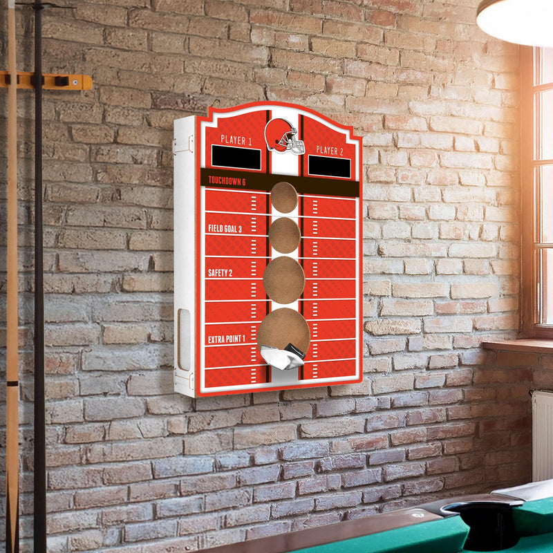 Load image into Gallery viewer, Fan Creations Brightline NFL Cleveland Browns Wall Bean Bag Toss
