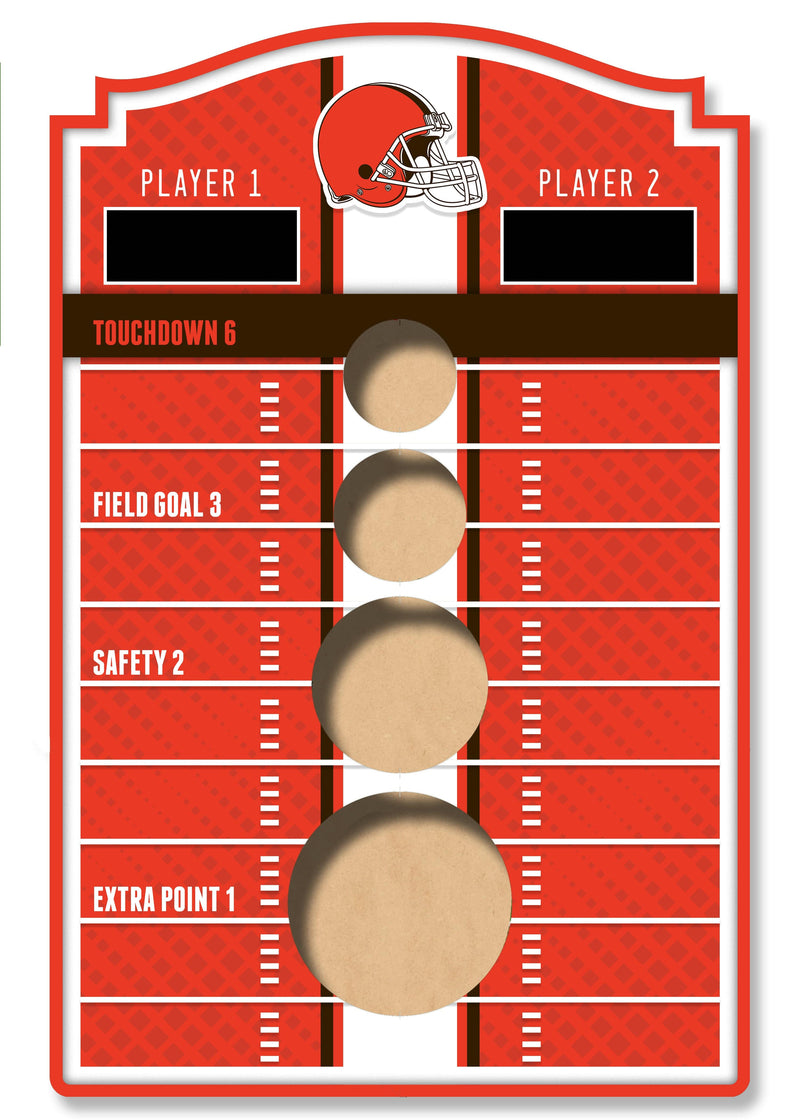 Load image into Gallery viewer, Fan Creations Brightline NFL Cleveland Browns Wall Bean Bag Toss

