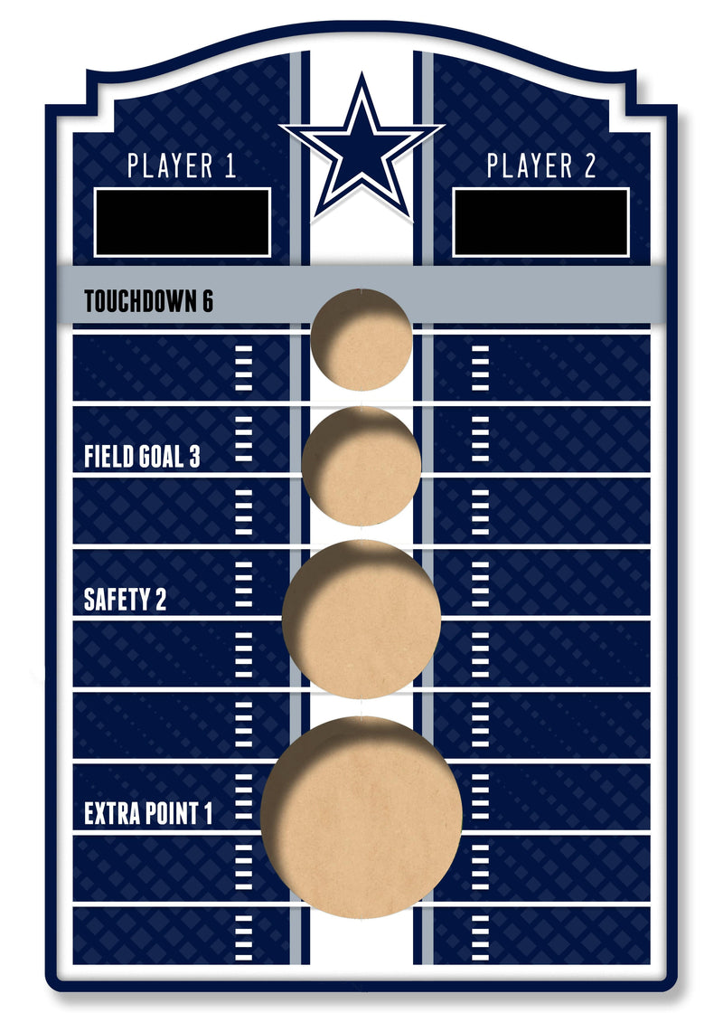 Load image into Gallery viewer, Fan Creations Brightline NFL Dallas Cowboys Wall Bean Bag Toss
