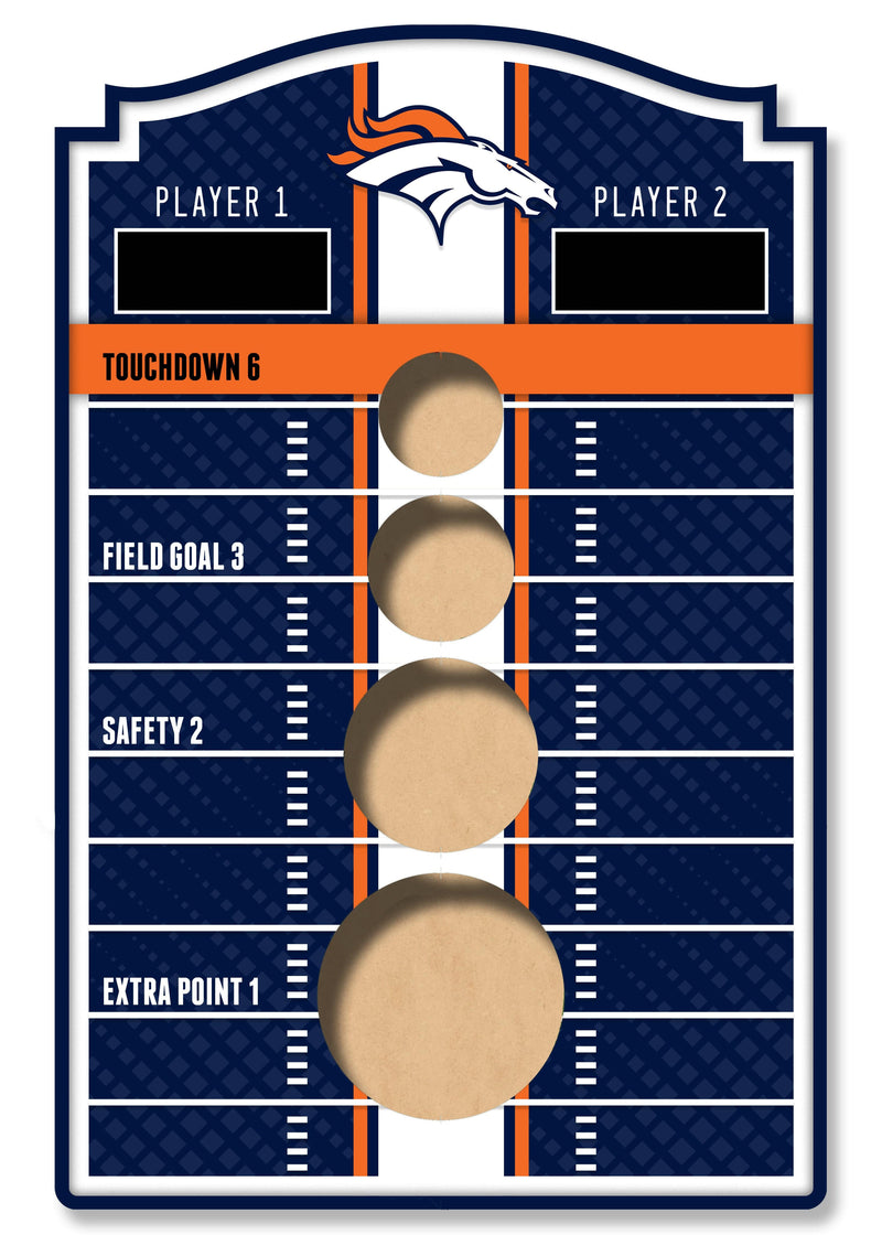 Load image into Gallery viewer, Fan Creations Brightline NFL Denver Broncos Wall Bean Bag Toss

