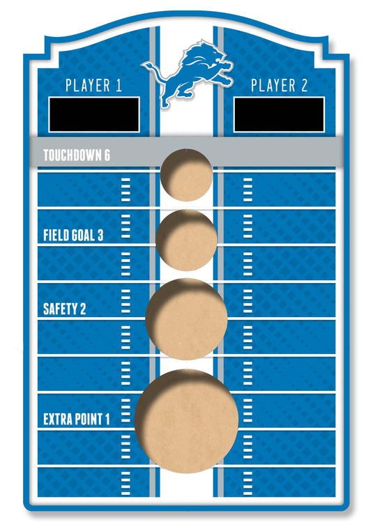 Fan Creations Brightline NFL Detroit Lions Wall Bean Bag Toss