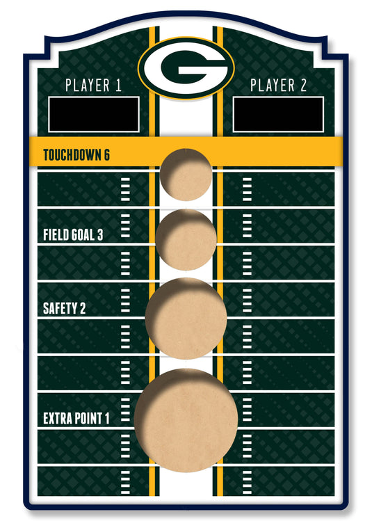 Fan Creations Brightline NFL Green Bay Packers Wall Bean Bag Toss