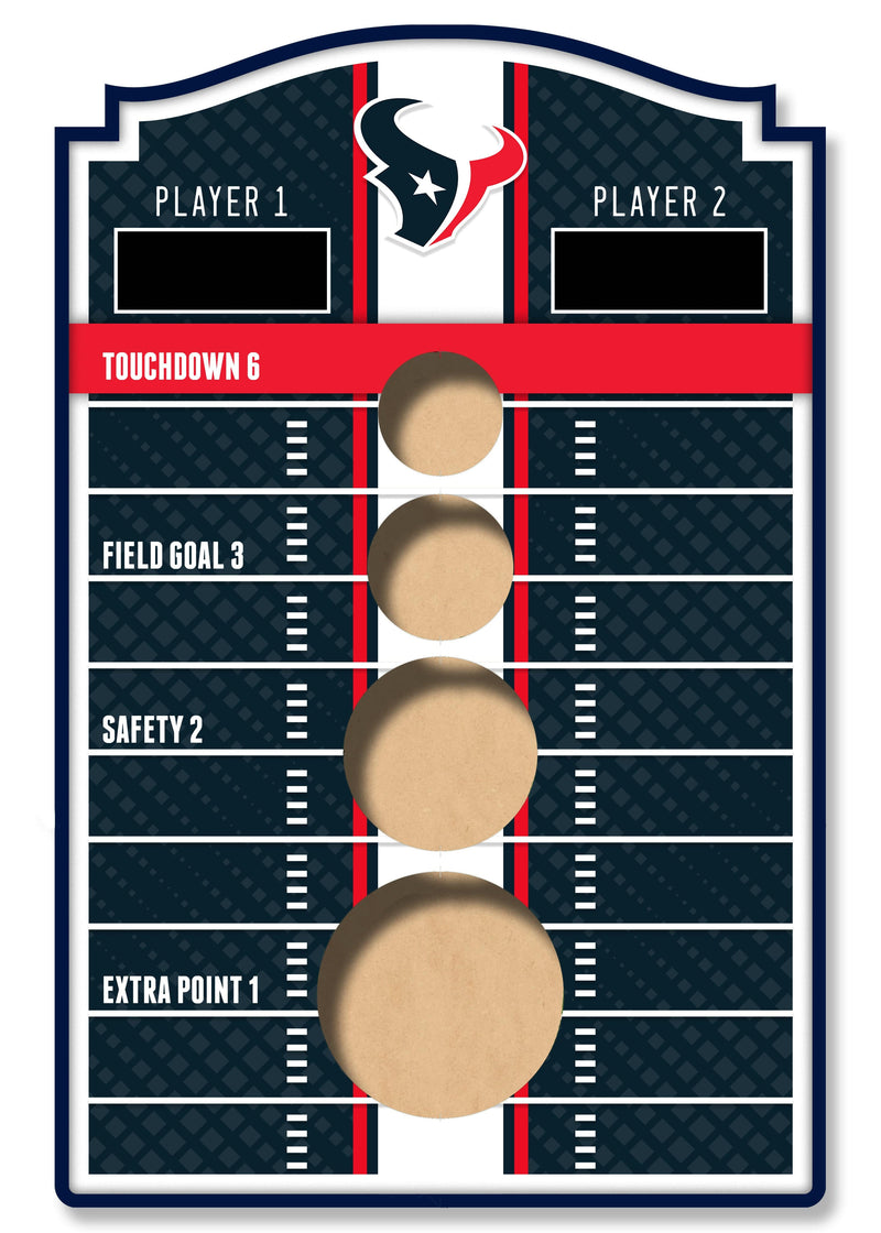 Load image into Gallery viewer, Fan Creations Brightline NFL Houston Texans Wall Bean Bag Toss

