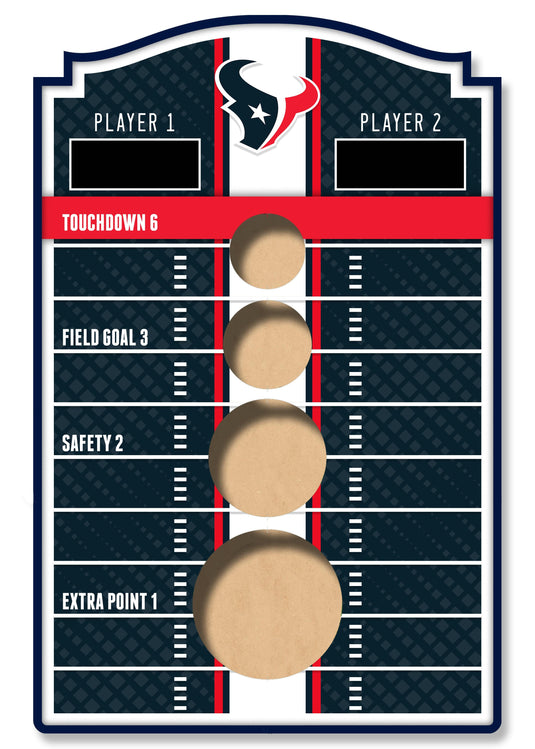 Fan Creations Brightline NFL Houston Texans Wall Bean Bag Toss