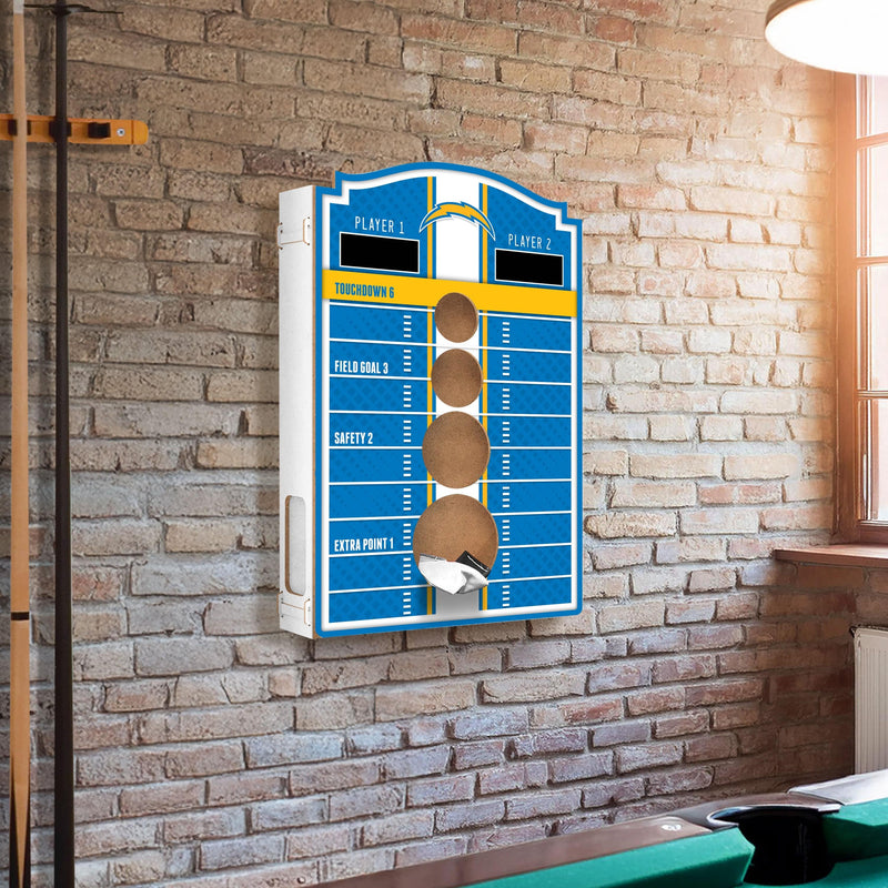 Load image into Gallery viewer, Fan Creations Brightline NFL Los Angeles Chargers Wall Bean Bag Toss

