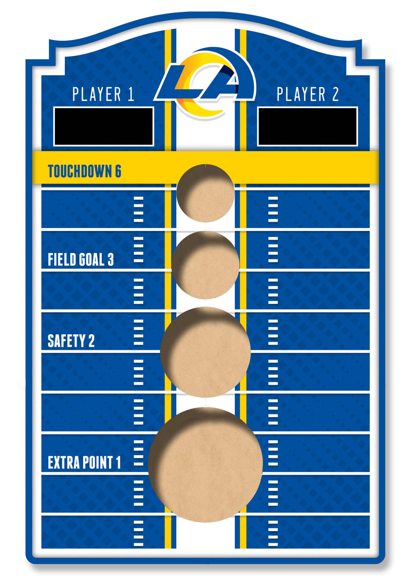 Load image into Gallery viewer, Fan Creations Brightline NFL Los Angeles Rams Wall Bean Bag Toss
