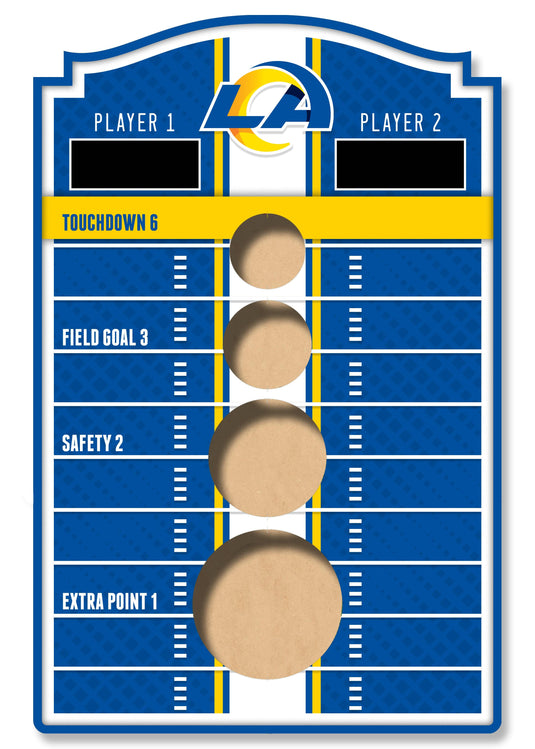 Fan Creations Brightline NFL Los Angeles Rams Wall Bean Bag Toss