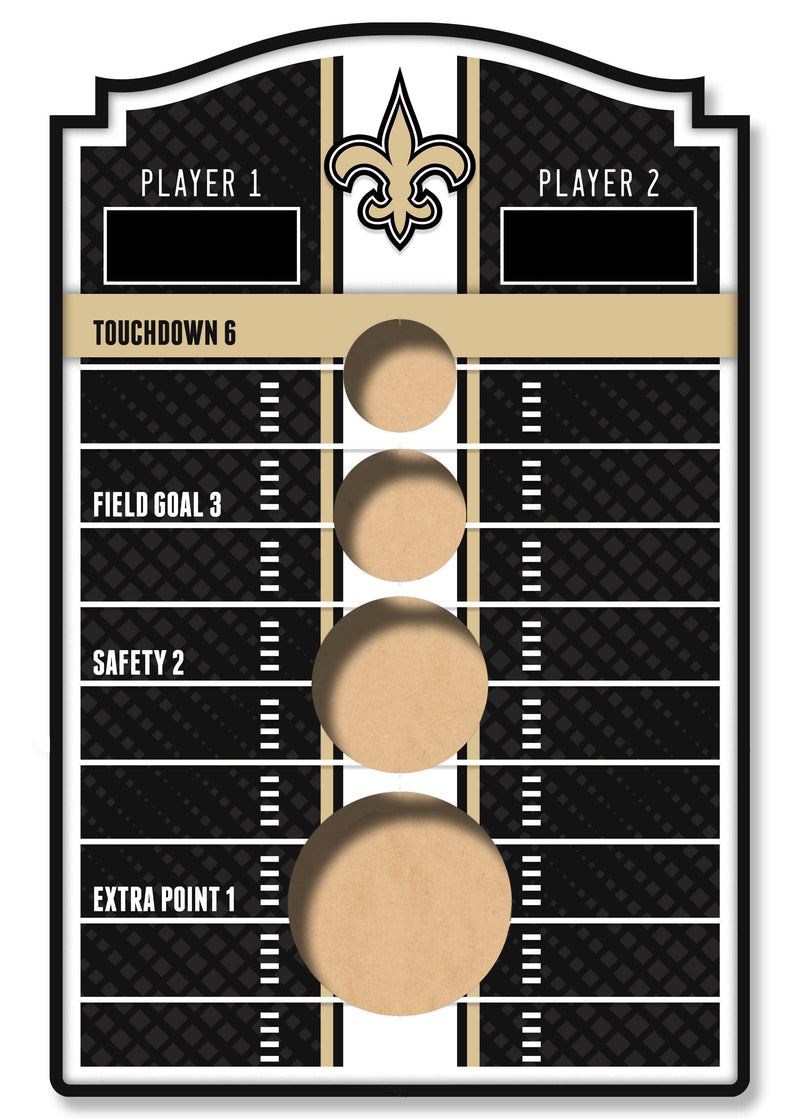 Load image into Gallery viewer, Fan Creations Brightline NFL New Orleans Saints Wall Bean Bag Toss
