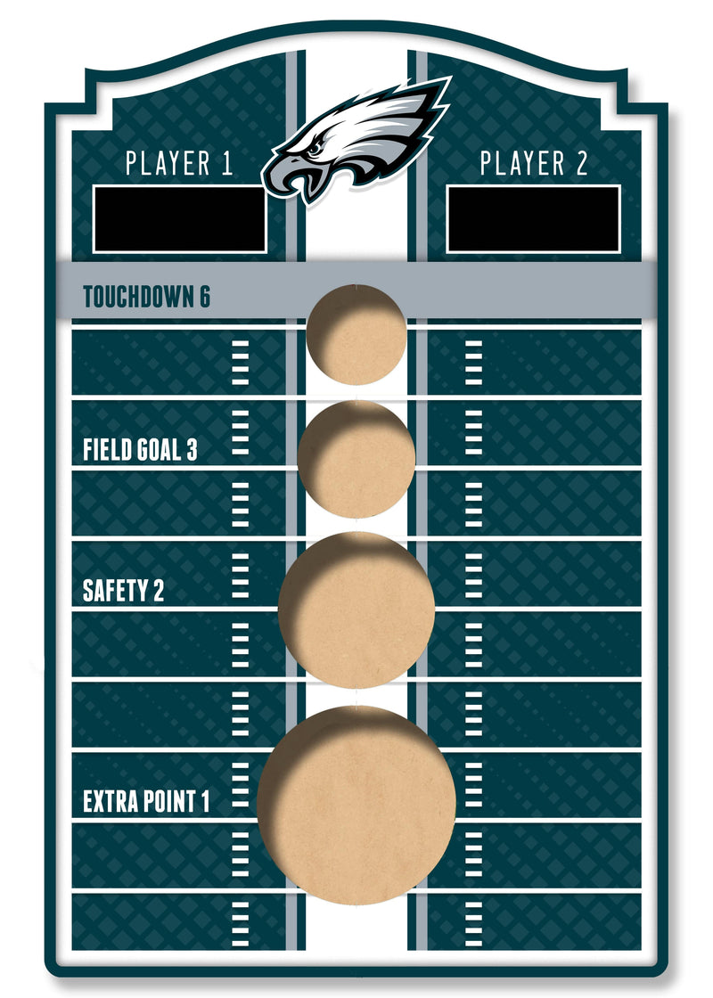 Load image into Gallery viewer, Fan Creations Brightline NFL Philadelphia Eagles Wall Bean Bag Toss
