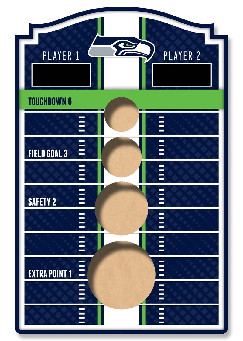 Load image into Gallery viewer, Fan Creations Brightline NFL Seattle Seahawks Wall Bean Bag Toss
