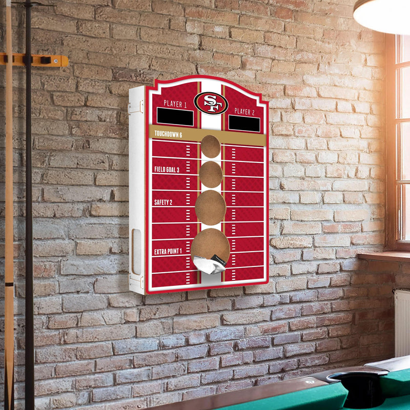 Load image into Gallery viewer, Fan Creations Brightline NFL San Francisco 49ers Wall Bean Bag Toss
