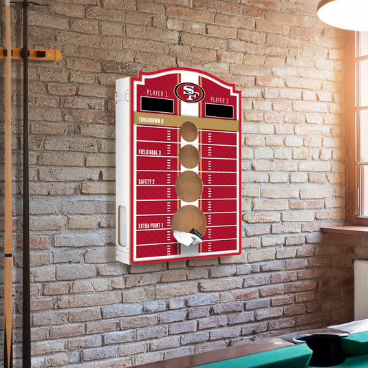Fan Creations Brightline NFL San Francisco 49ers Wall Bean Bag Toss