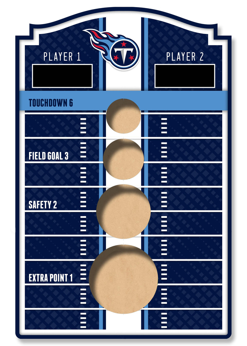Load image into Gallery viewer, Fan Creations Brightline NFL Tennessee Titans Wall Bean Bag Toss
