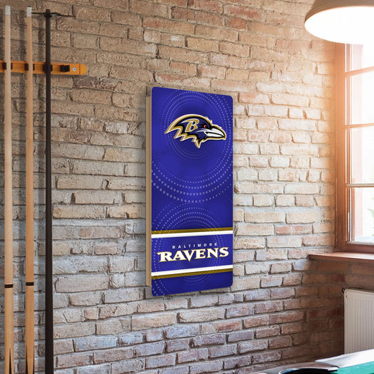 Fan Creations NFL Wall Art thats also Corn Hole - Baltimore Ravens