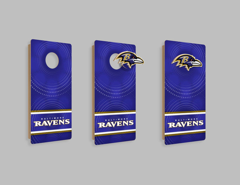 Load image into Gallery viewer, Fan Creations NFL Wall Art thats also Corn Hole - Baltimore Ravens
